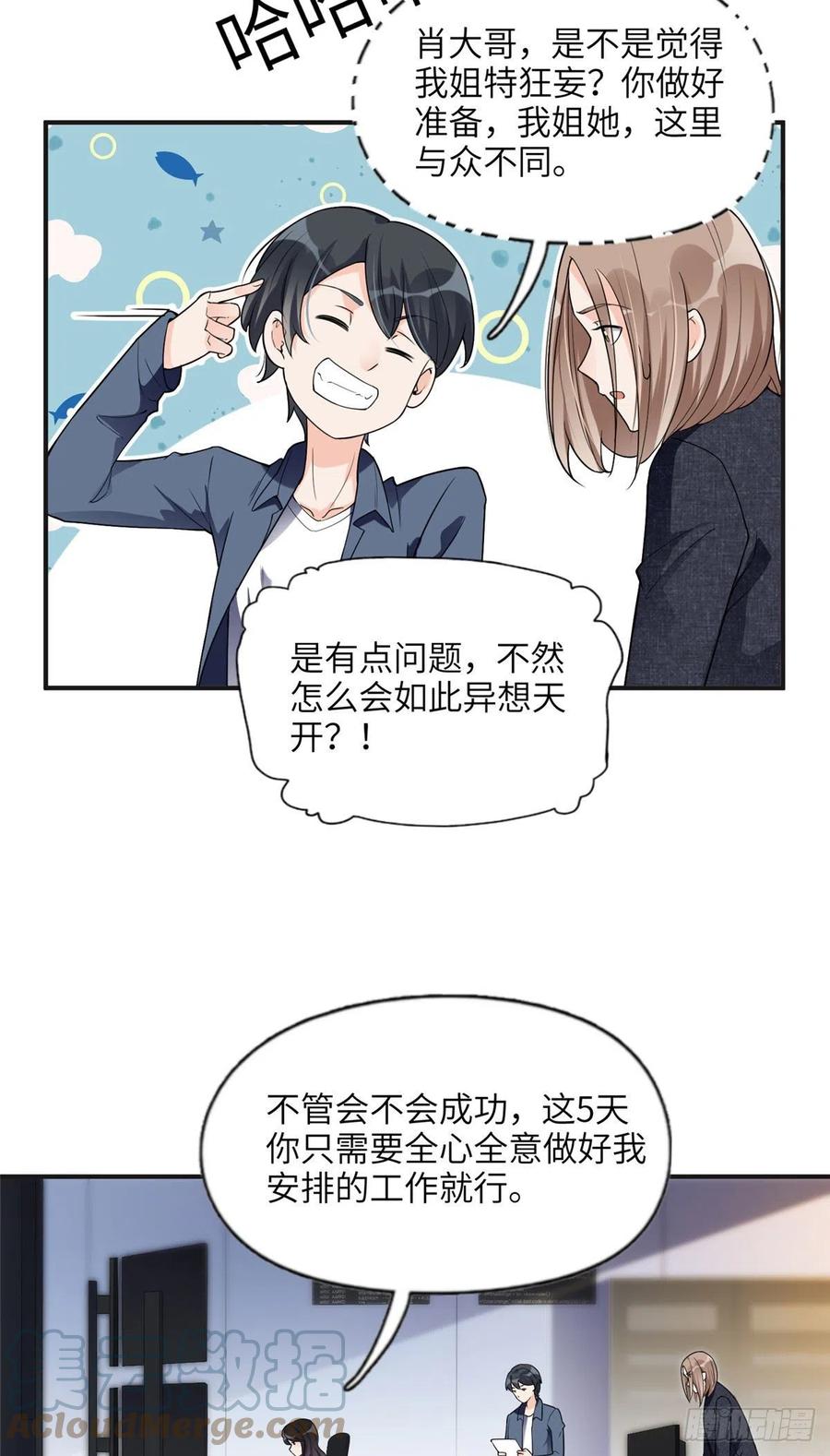 《离婚后前夫成了我的忠犬》25 你姐是外星人吗？ 第21页