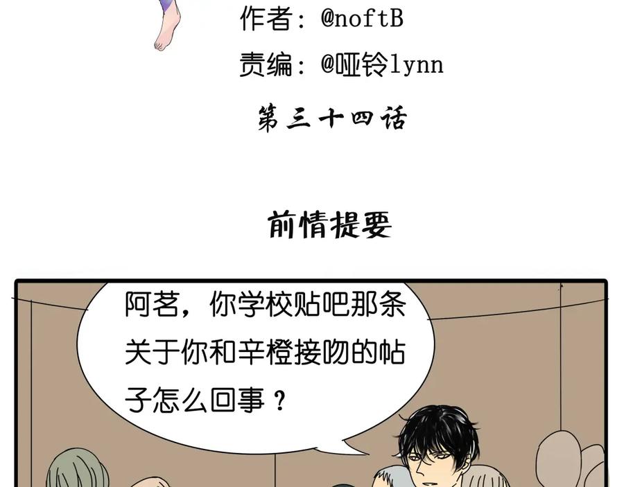 黎明有星辰 第34话 橙子偷吻阿茗，导致阿茗窒息晕倒 第2页
