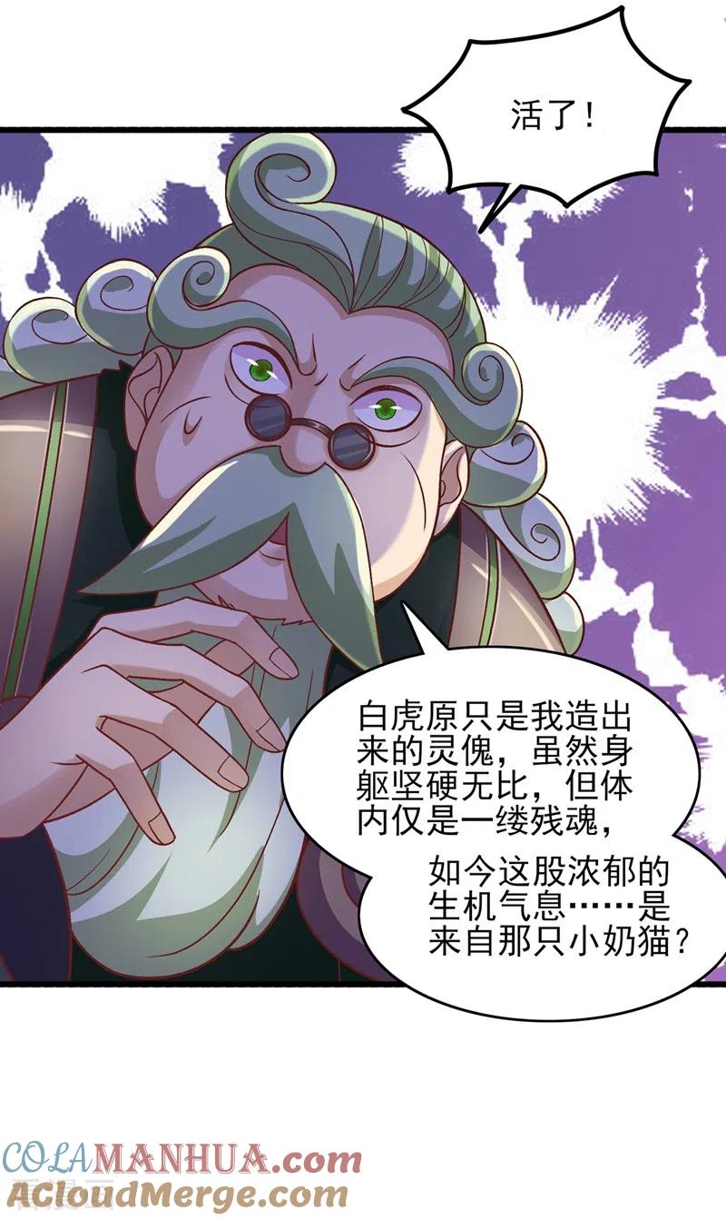 灵剑尊 第422话 灵兽卵里孵出小奶猫 第27页