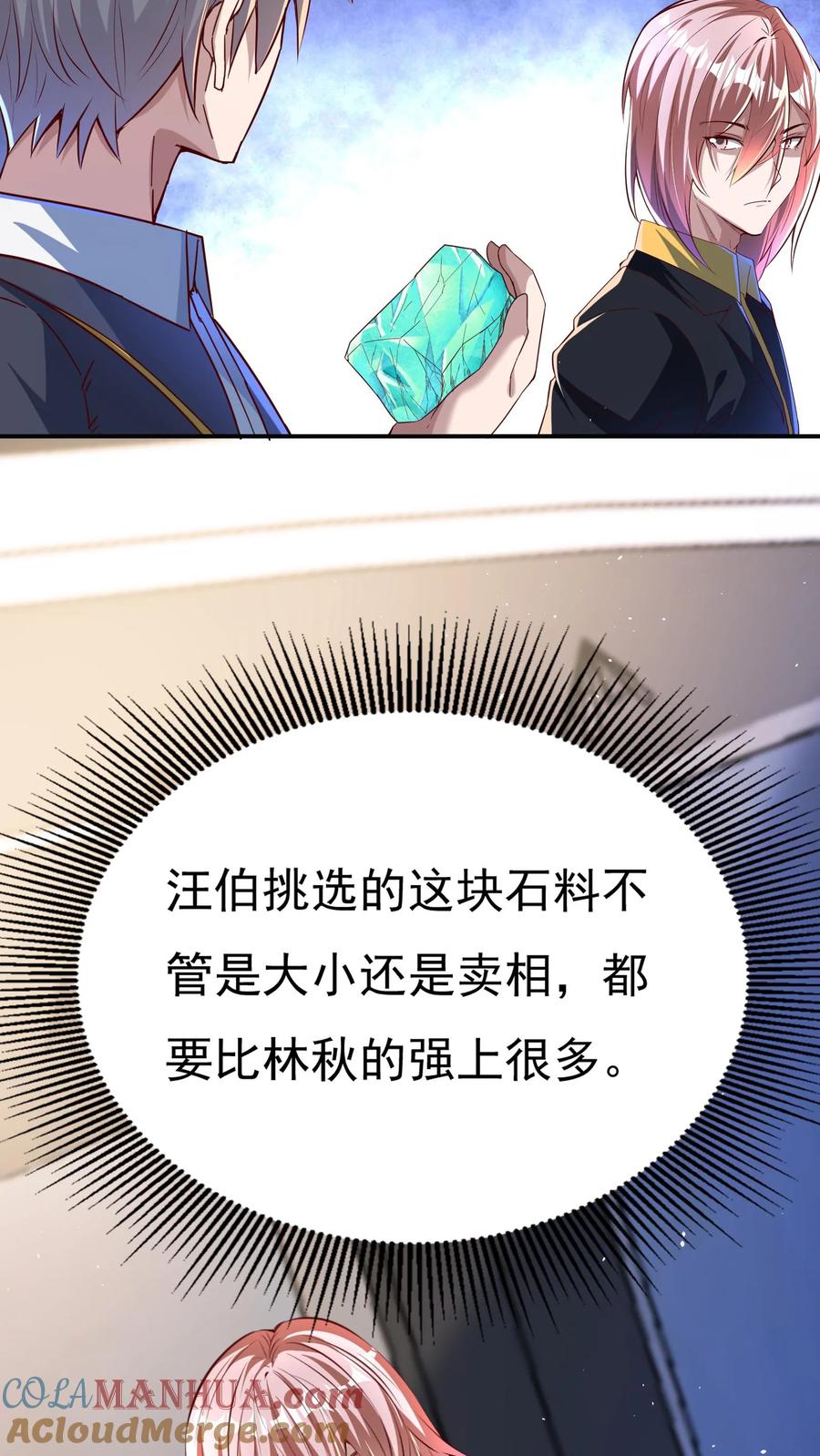 灵气复苏，我每天get一个新技能 - 第99话 赌石。 - 第5张图