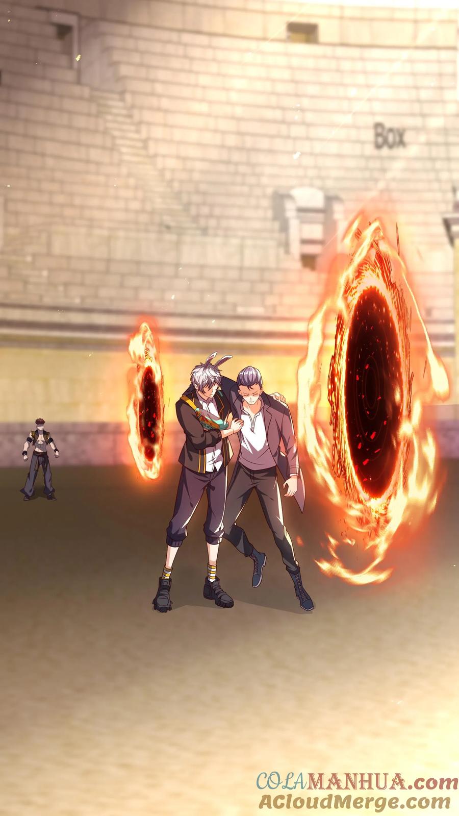 灵气复苏，我每天get一个新技能 - 第197话 陈龙危险！林秋出手相救。 - 第31张图