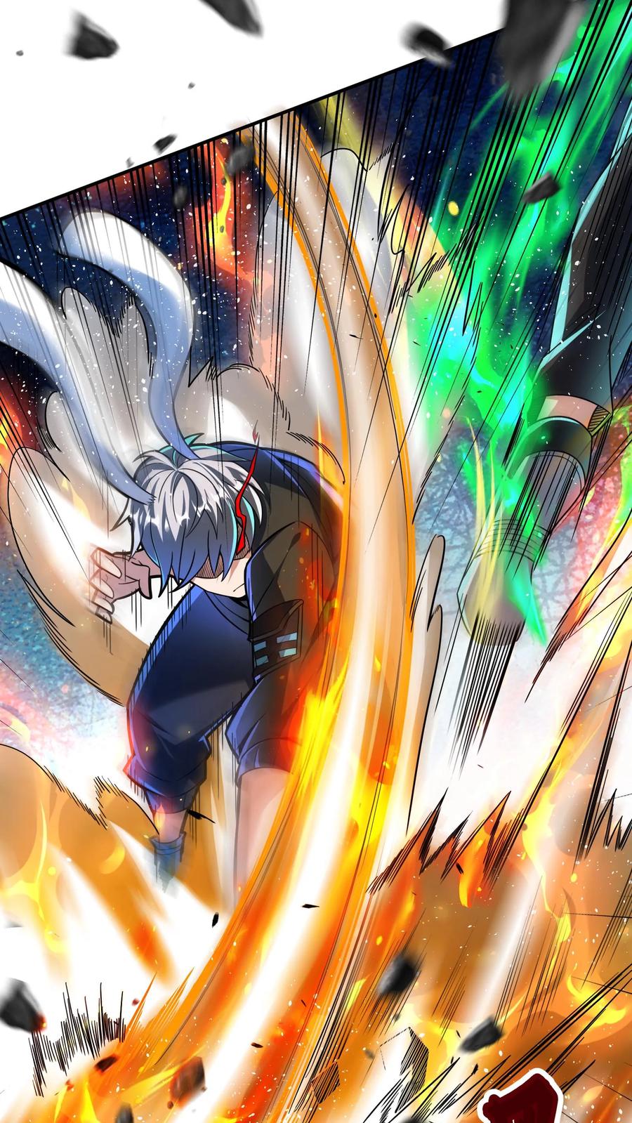 灵气复苏，我每天get一个新技能 - 第29话 林秋VS凶狼小队。 - 第24张图