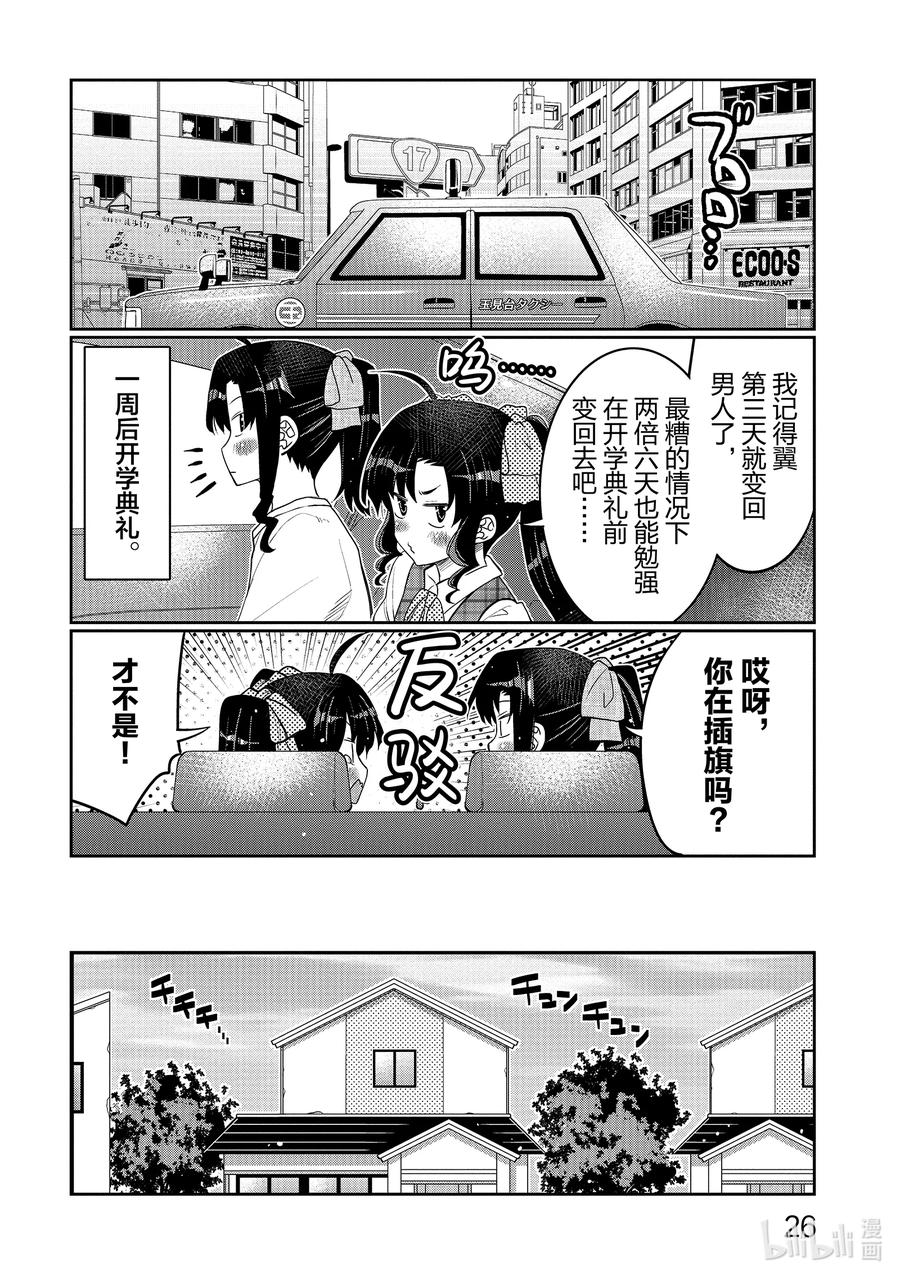 《我的朋友♂♀可爱到让人困扰！》38 性转（女）体的神秘 第4页