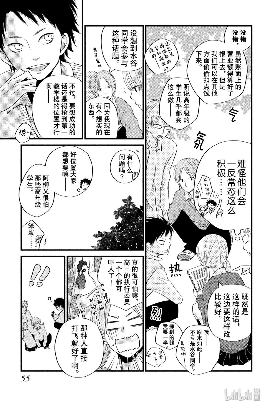 邻座的怪同学 10 两个人的距离 第11页