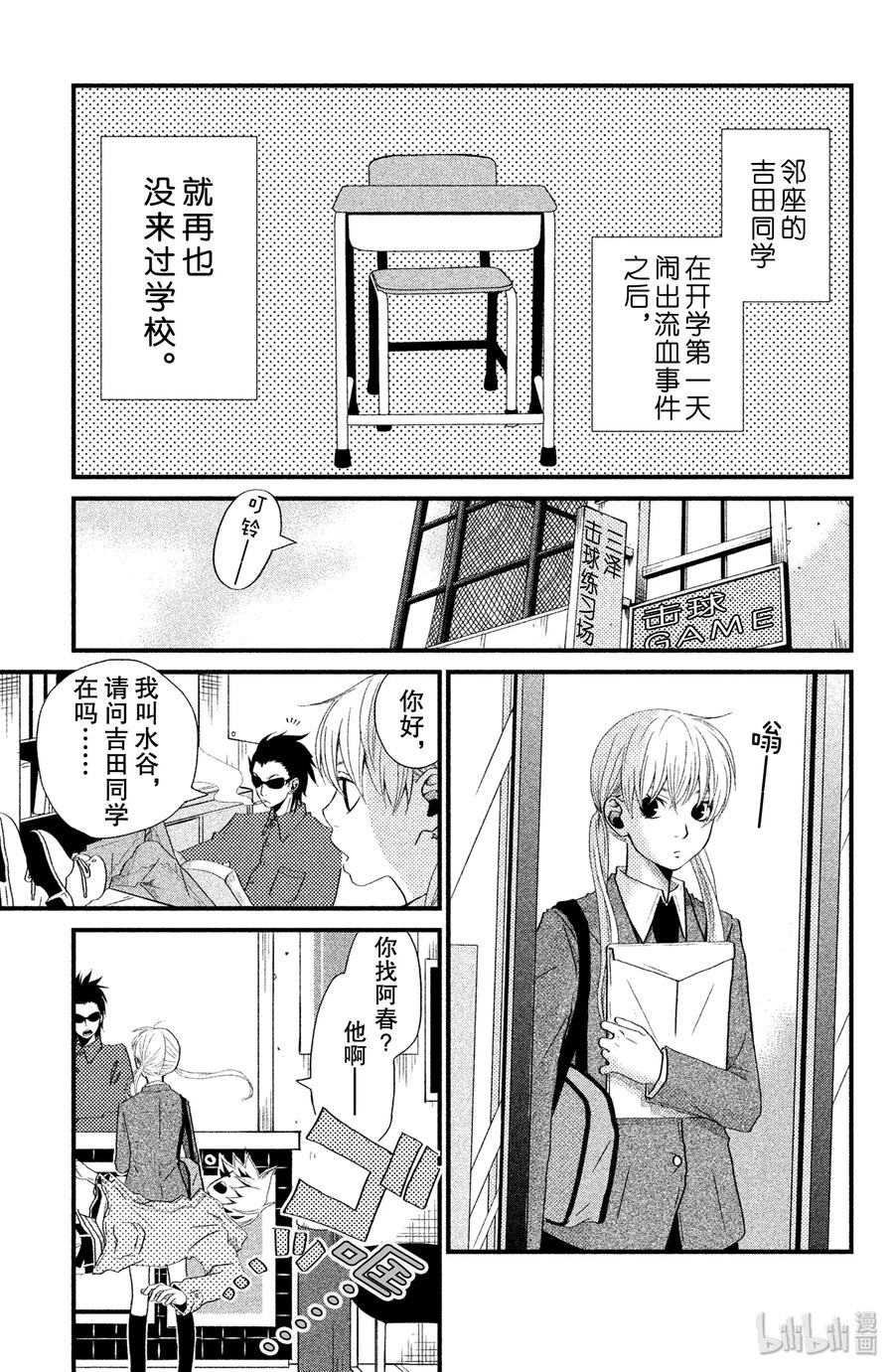 邻座的怪同学 1 邻座的吉田同学 第8页