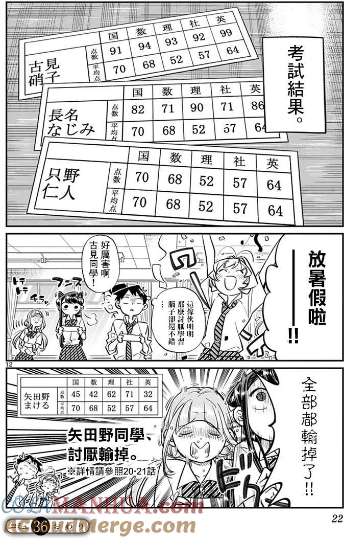 古见同学是沟通鲁蛇。 第36回 第12页