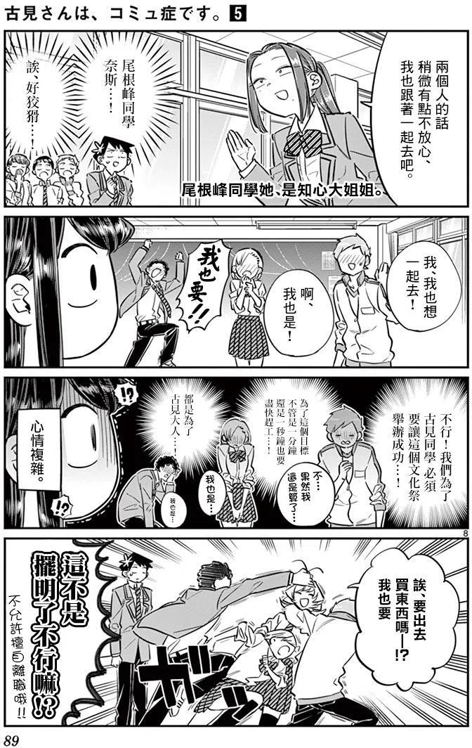 古见同学是沟通鲁蛇。 第64回 第8页