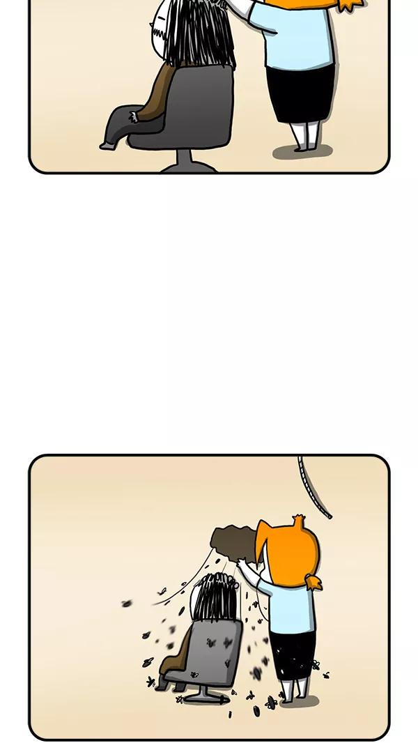 《别放精神线》[第252话] 服务态度超好的美发店 第10页