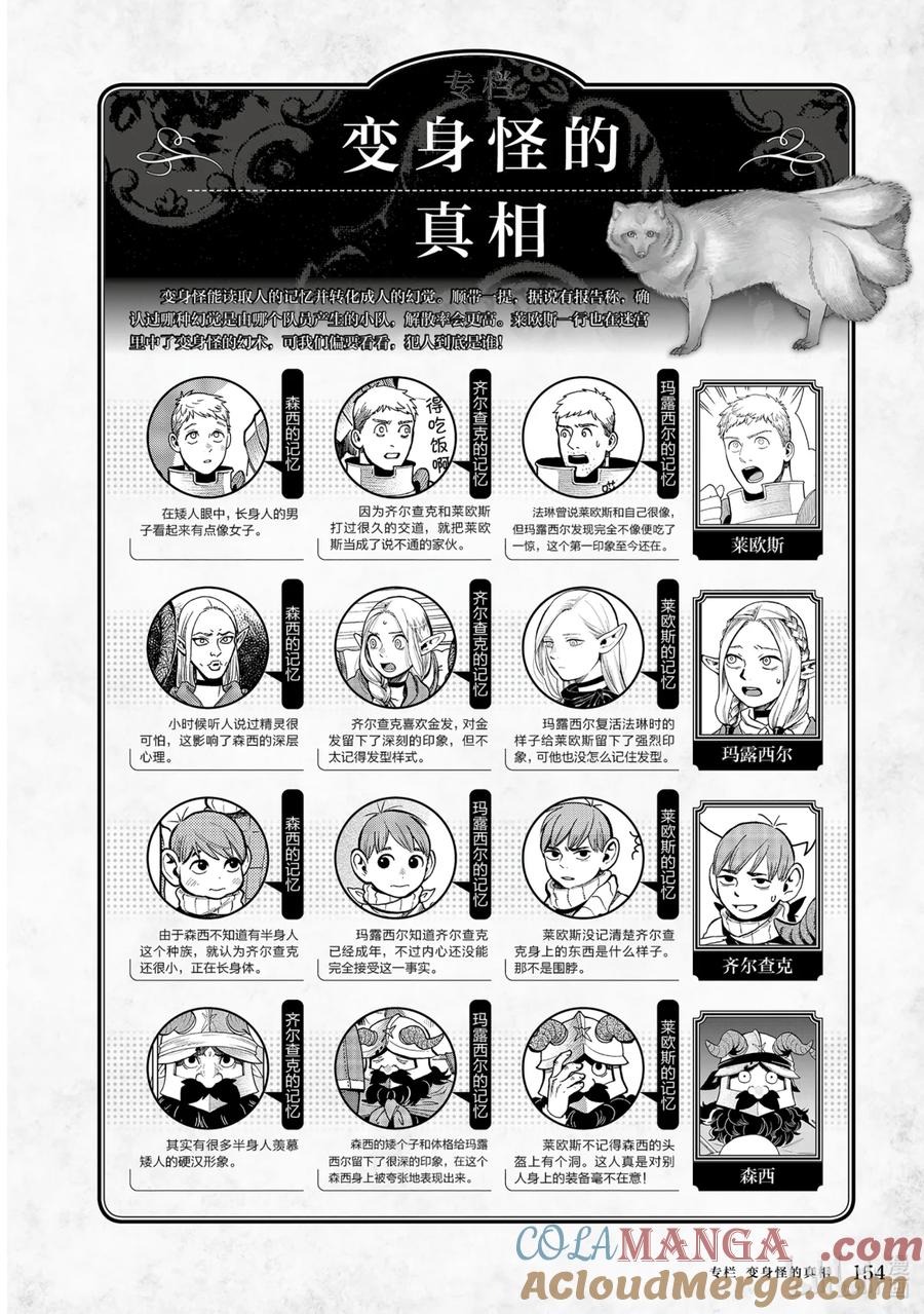 《迷宫饭 世界导览 冒险者权威指南》1 正文 第157页