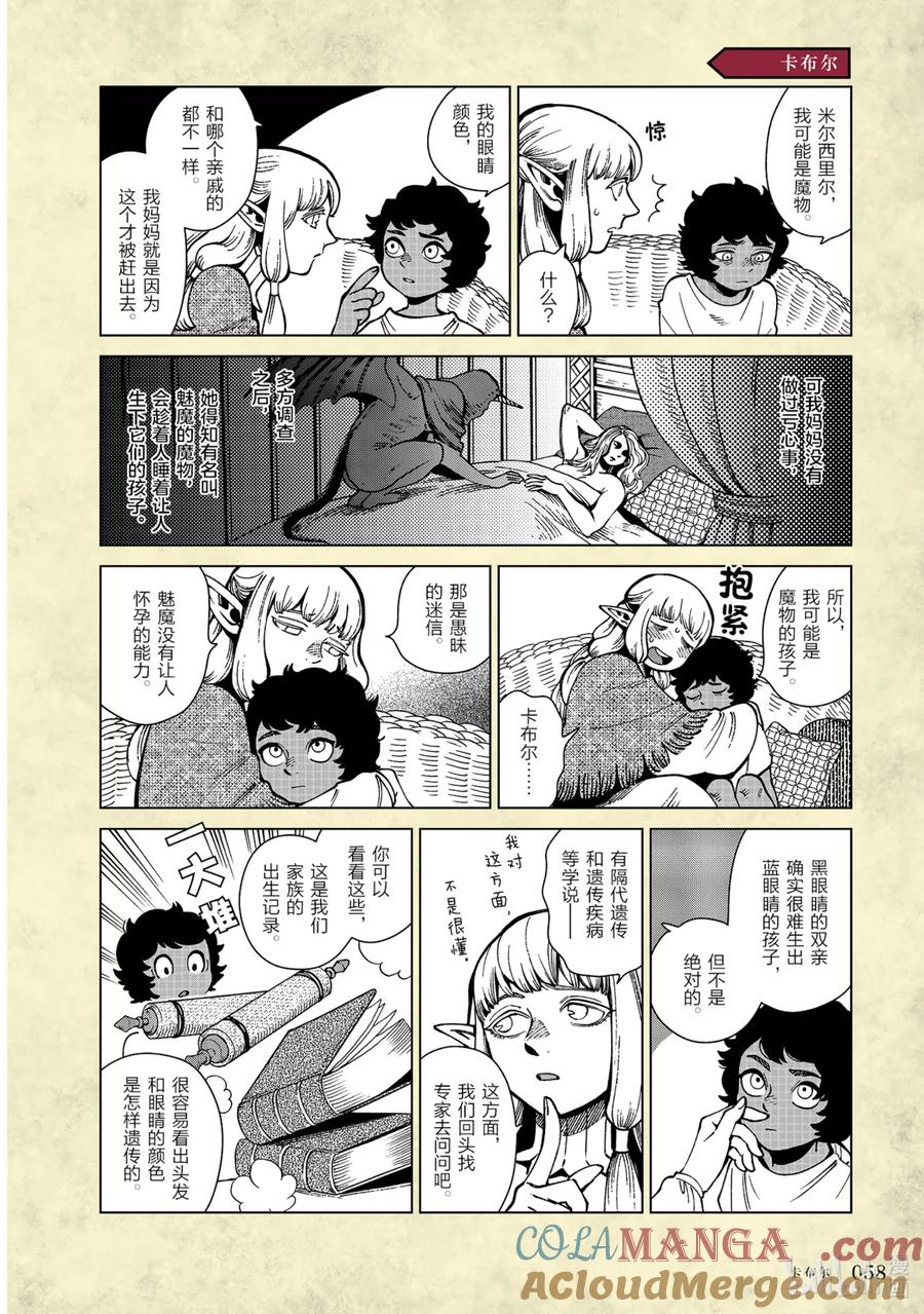 《迷宫饭 世界导览 冒险者权威指南》1 正文 第61页