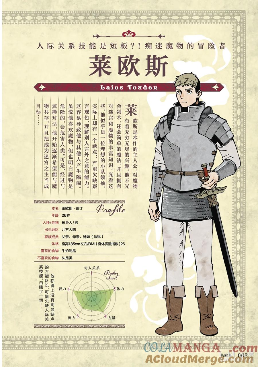 《迷宫饭 世界导览 冒险者权威指南》1 正文 第5页