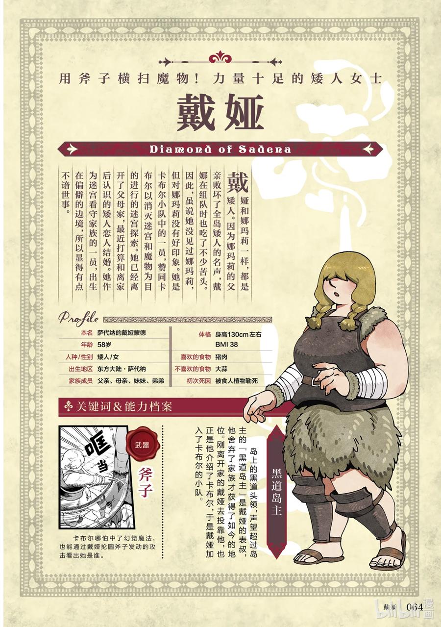《迷宫饭 世界导览 冒险者权威指南》1 正文 第67页