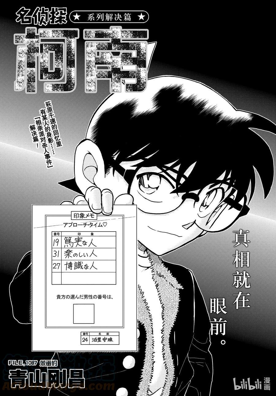 名侦探柯南 1087 FILE.1087 笨蛋们 第1页