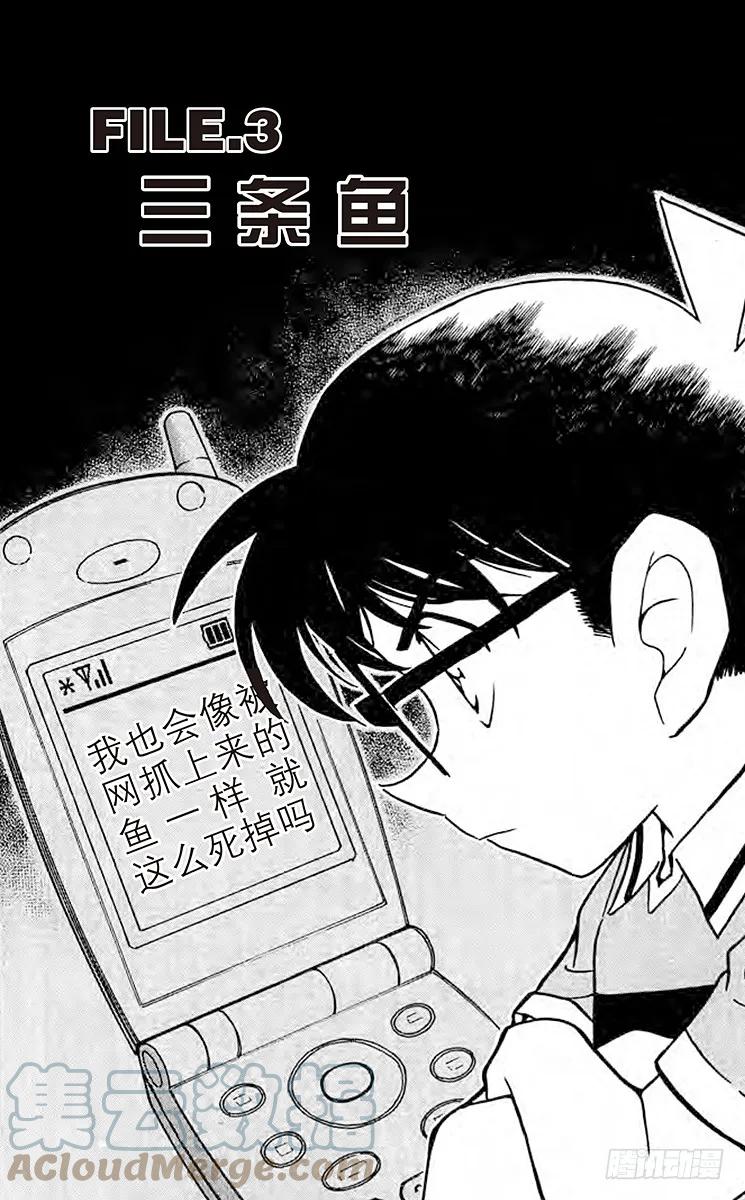 名侦探柯南 524 三条鱼 第1页