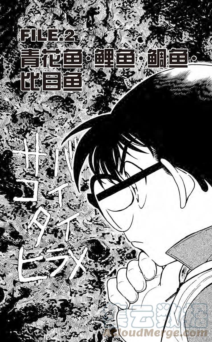 名侦探柯南 665 青花鱼·鲤鱼·鲷鱼·比目鱼 第1页