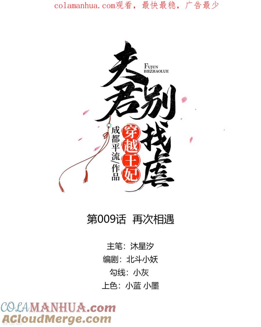 《穿越王妃，夫君别找虐》第9话 再次相遇 第1页