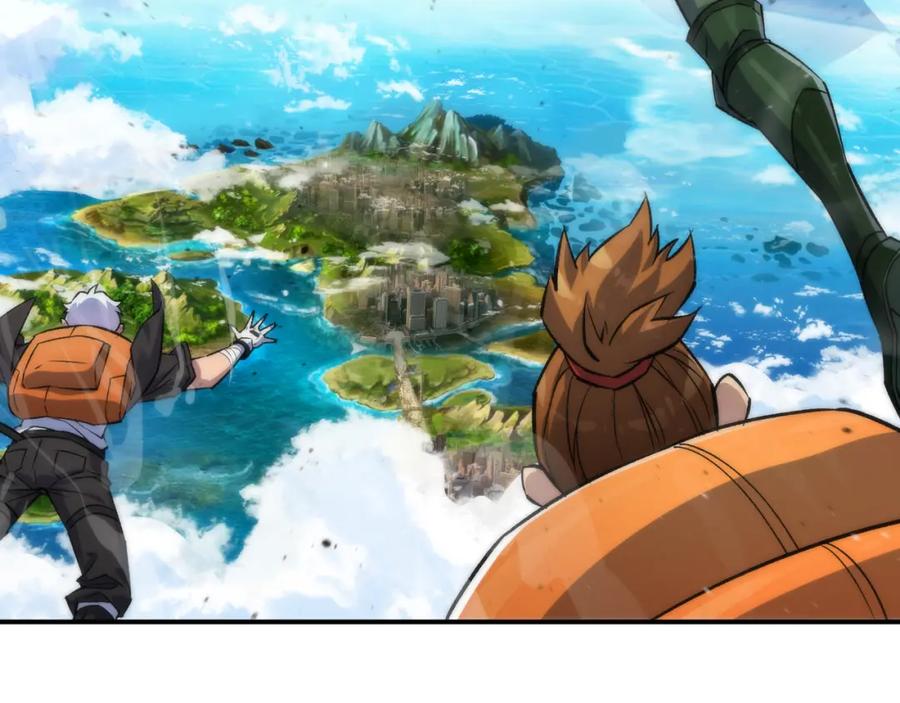 《末世降临：符石王者！》第37话 降落，风雷岛 第34页