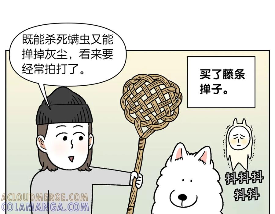 《我的狗子叫棉花》第57话 消灭家里的灰尘 第37页