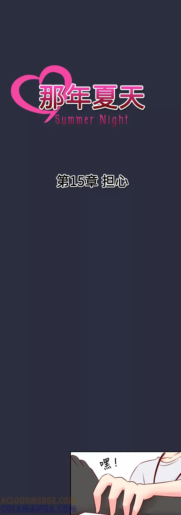 《那年夏天》第十五章 担心 第13页