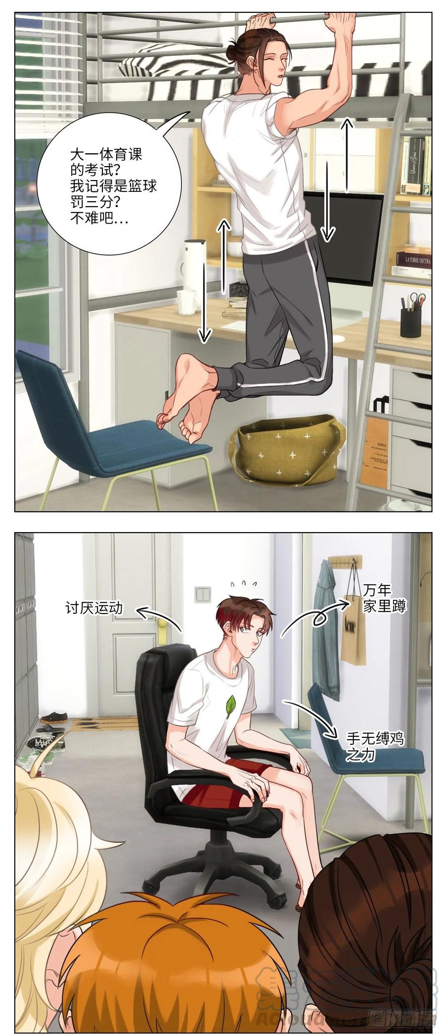 男生宿舍303 叶子的投篮特训（1） 第3页