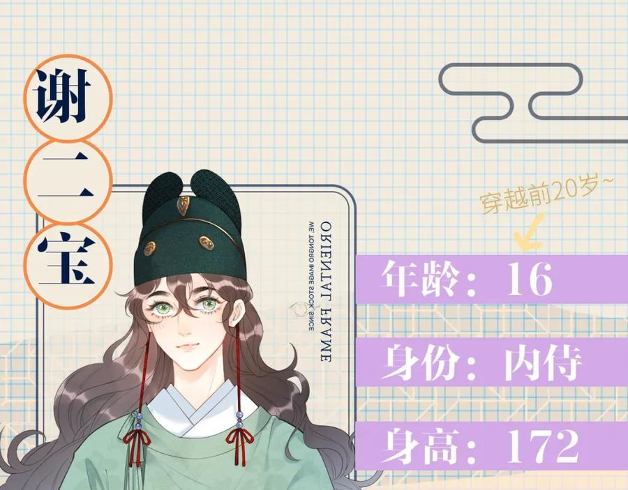 内侍每天都想离皇上远点 人物档案揭秘！ 第9页