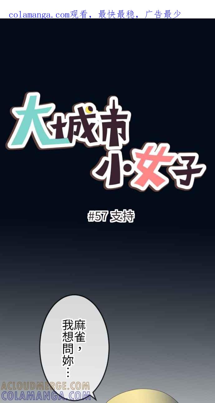 《大城市小女子》第57话 支持 第1页