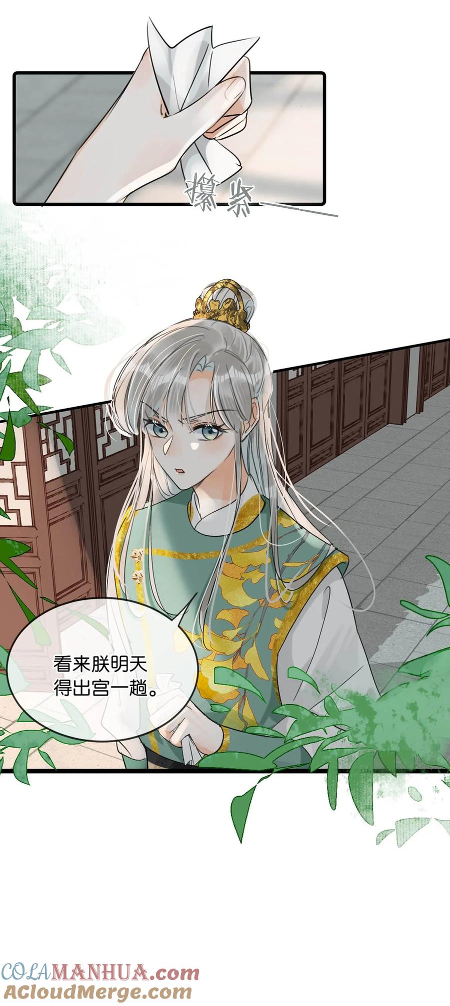 女扮男装后攻略疯批奸臣？！ 019 出宫一趟。 第21页