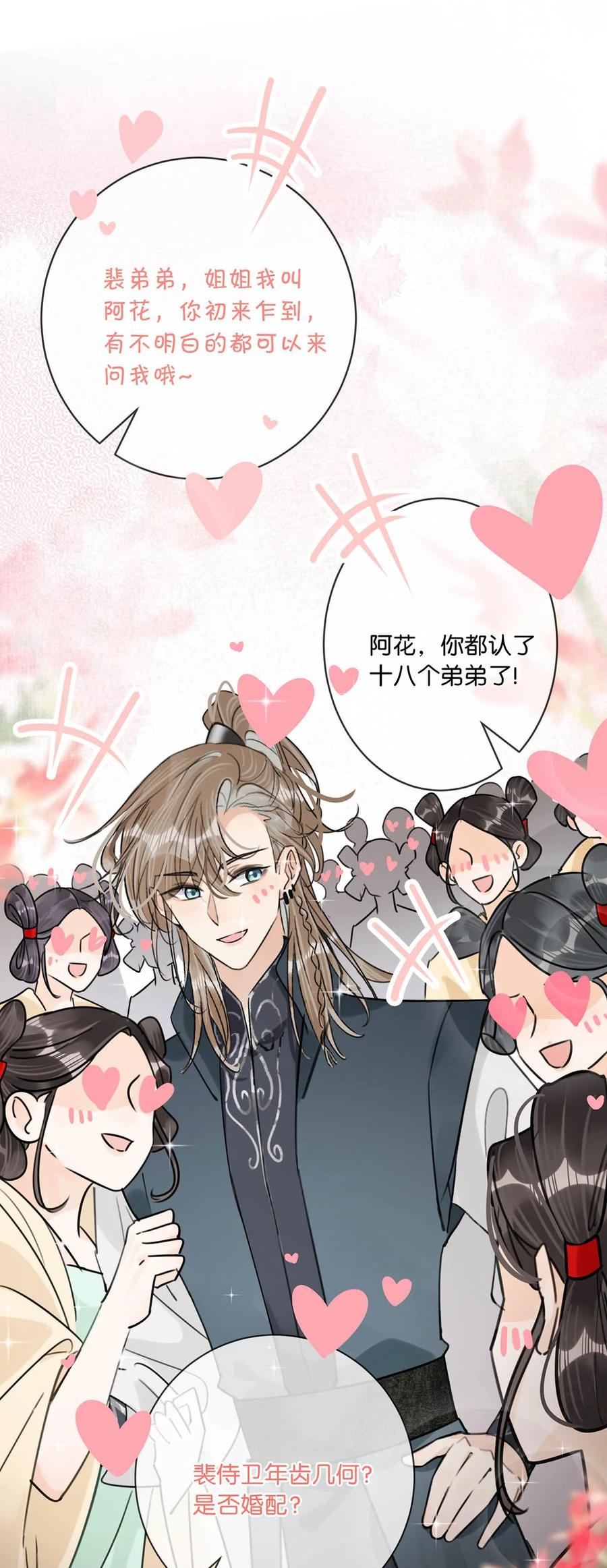 女扮男装后攻略疯批奸臣？！ 022 姐姐们客气了，叫我少钦就好。 第36页