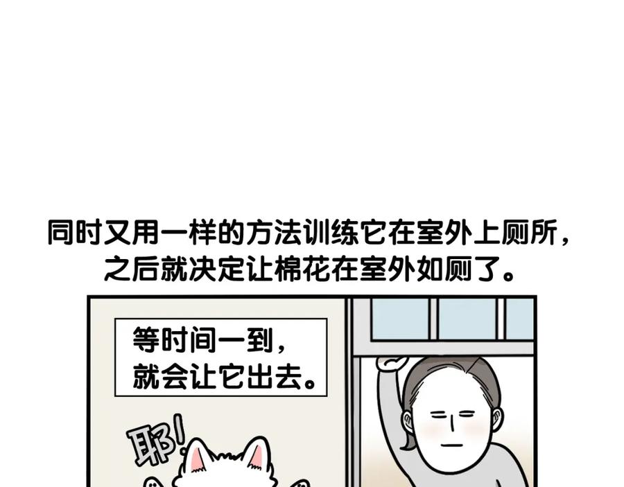 《我的狗子叫棉花》第33话 训练上厕所 第69页