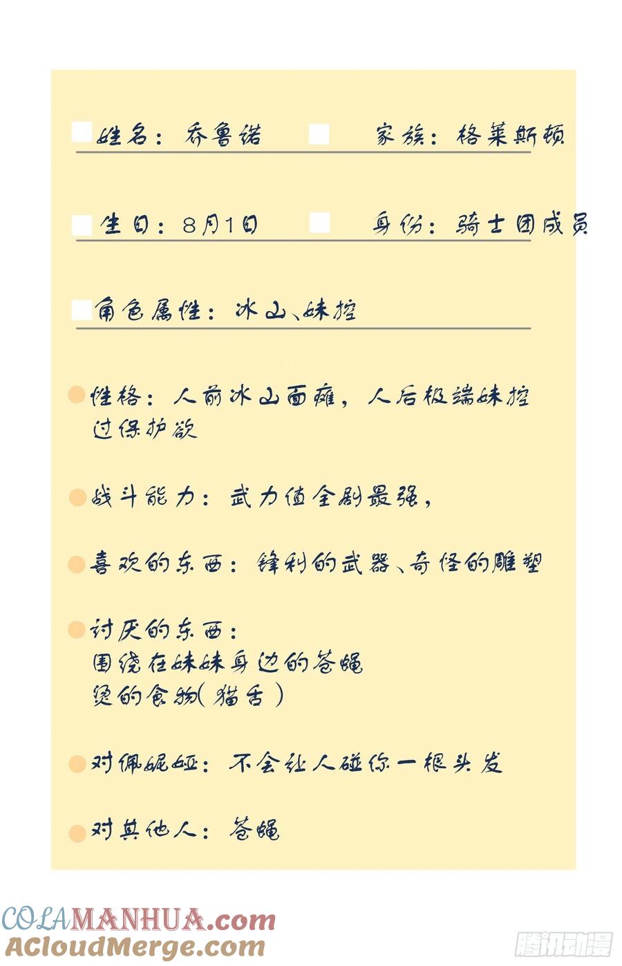 奇怪的情敌增加了 人物设定 第4页