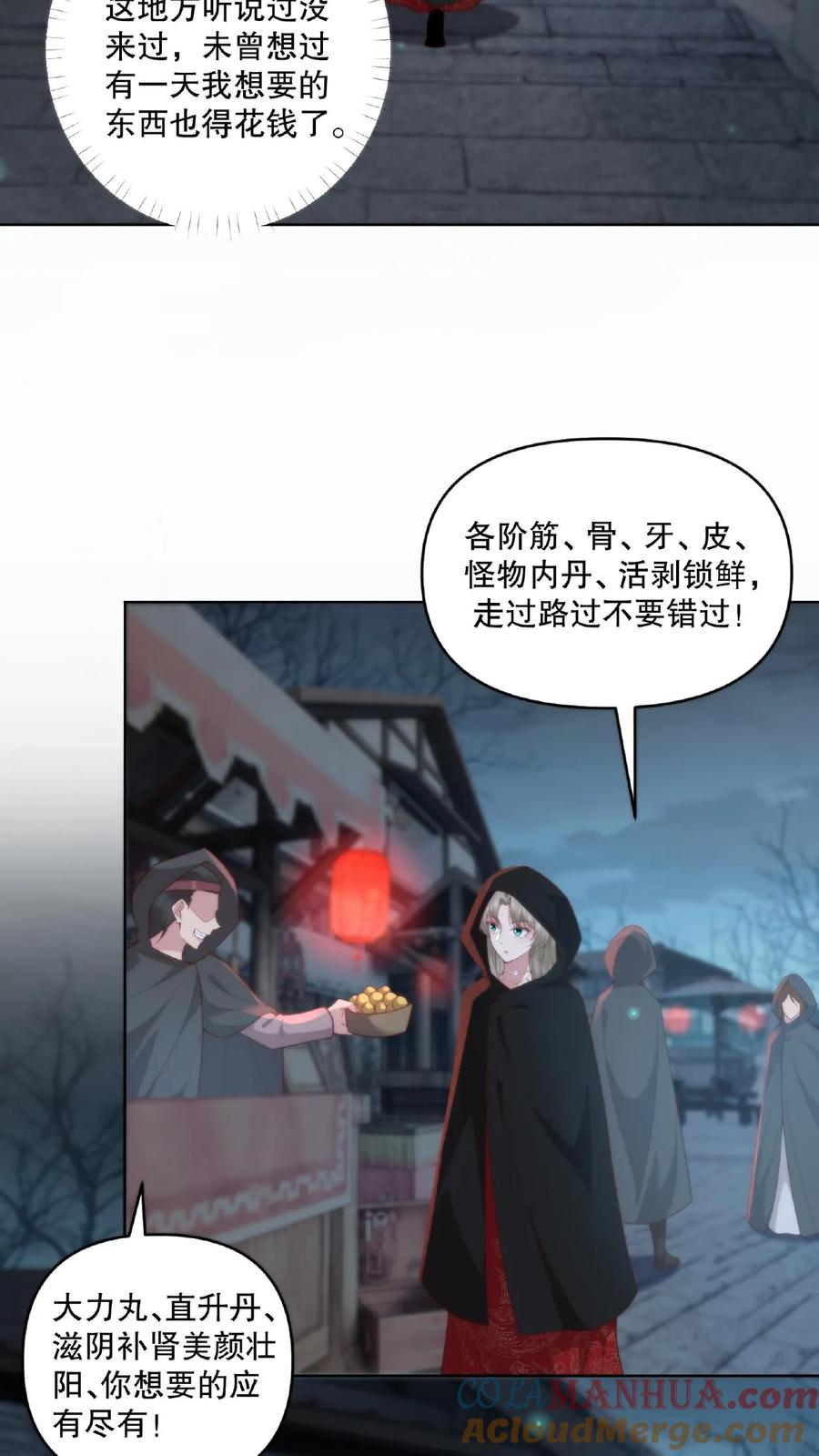 祖宗嫁到：病娇魔帝滚下榻 - 第17话 暗市一游 - 第3张图