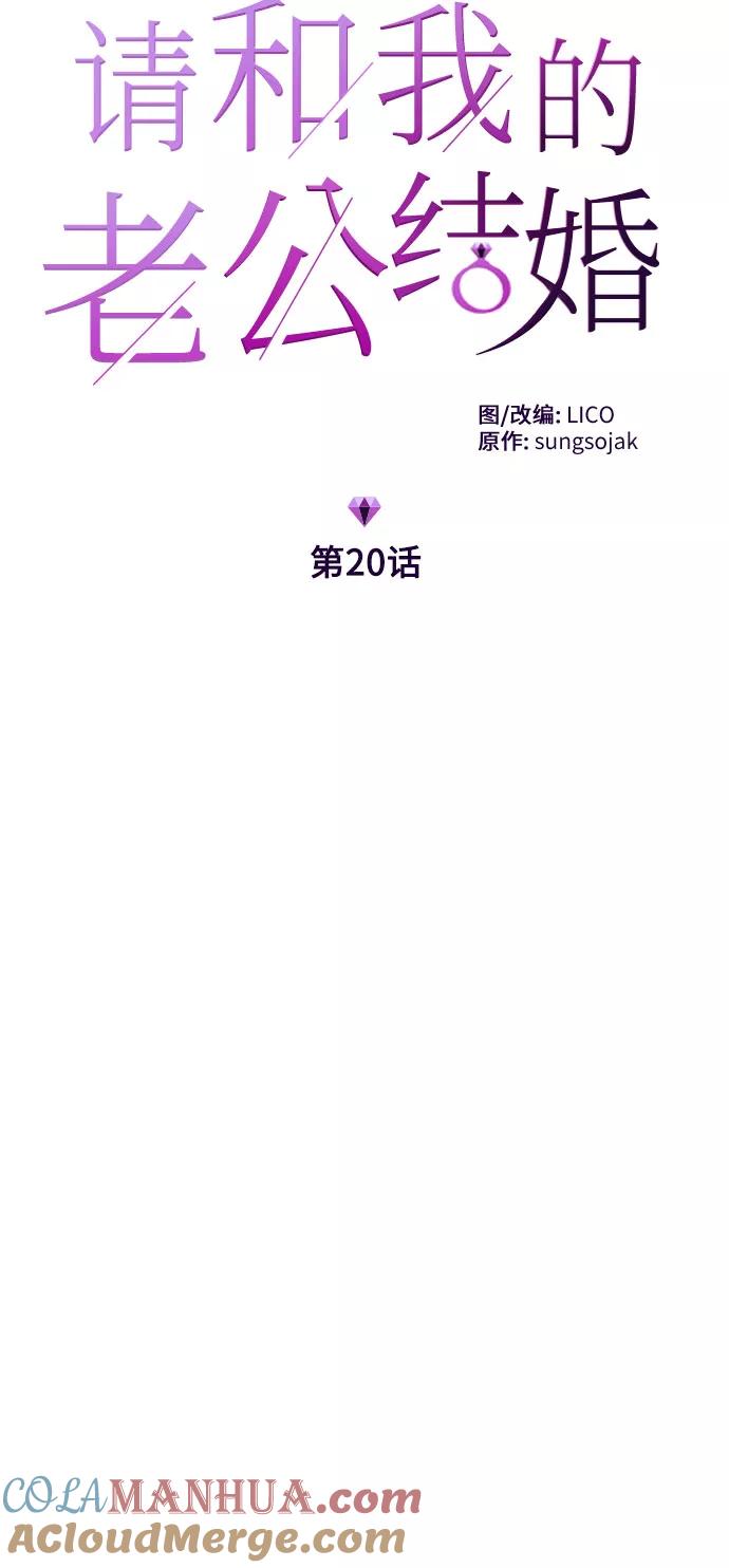 《请和我的老公结婚》第20话 第4页
