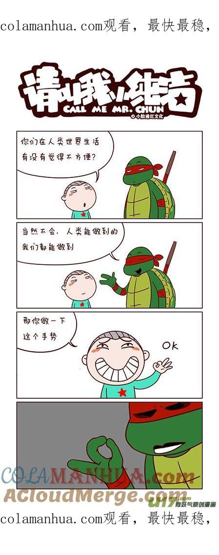 请叫我小纯洁 生活在纽约的忍者神龟~ 第1页