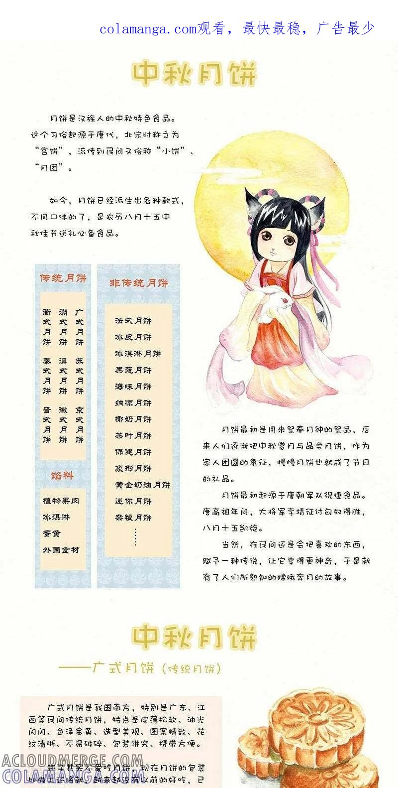 《翎子的吃货部落》第113话 月饼 第1页