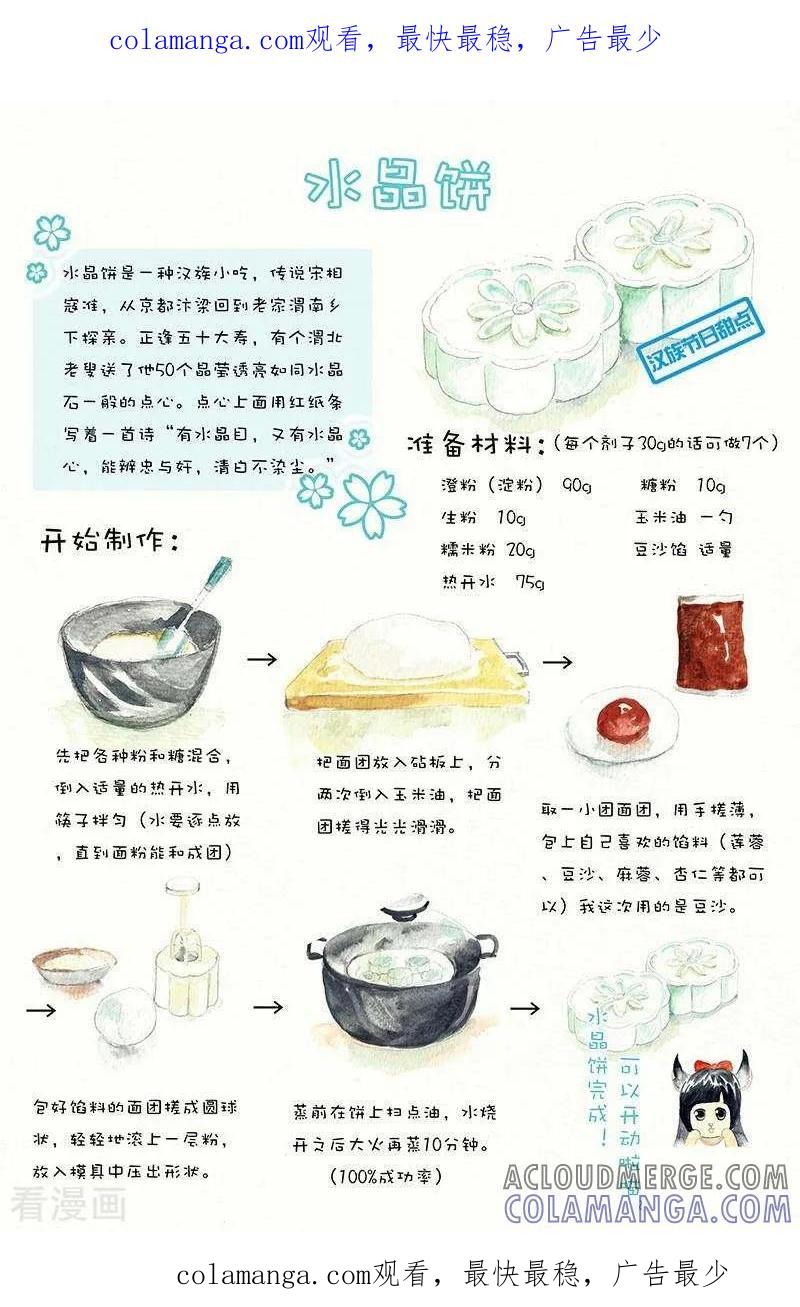 《翎子的吃货部落》第94话 水晶饼 第1页