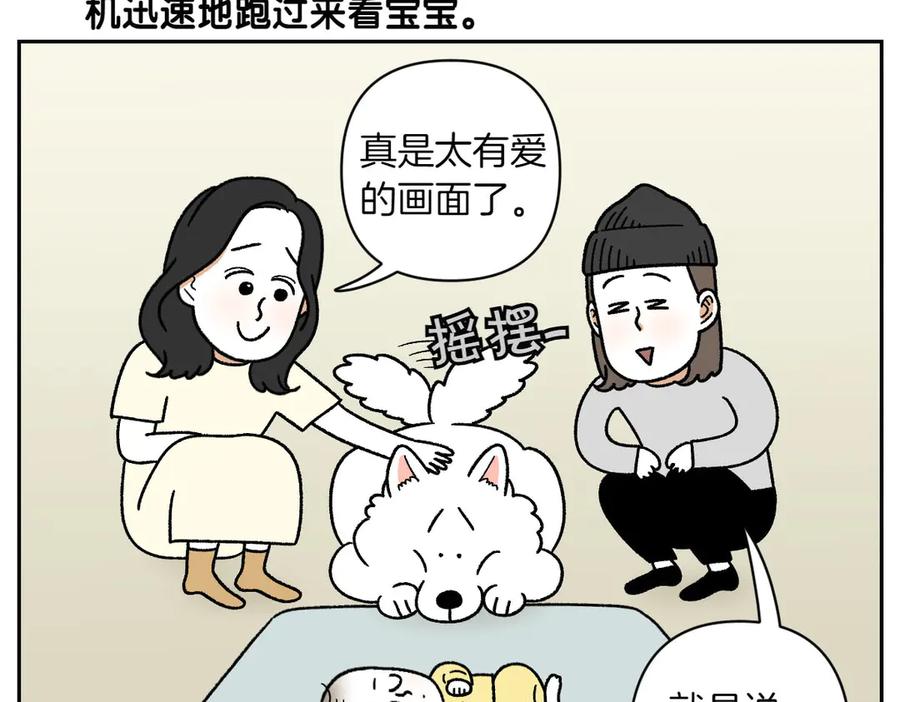 《我的狗子叫棉花》第37话 宝宝客人和棉花 第45页