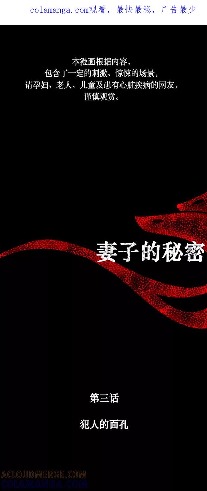 《妻子的秘密》[第3话] 犯人的面孔 第1页
