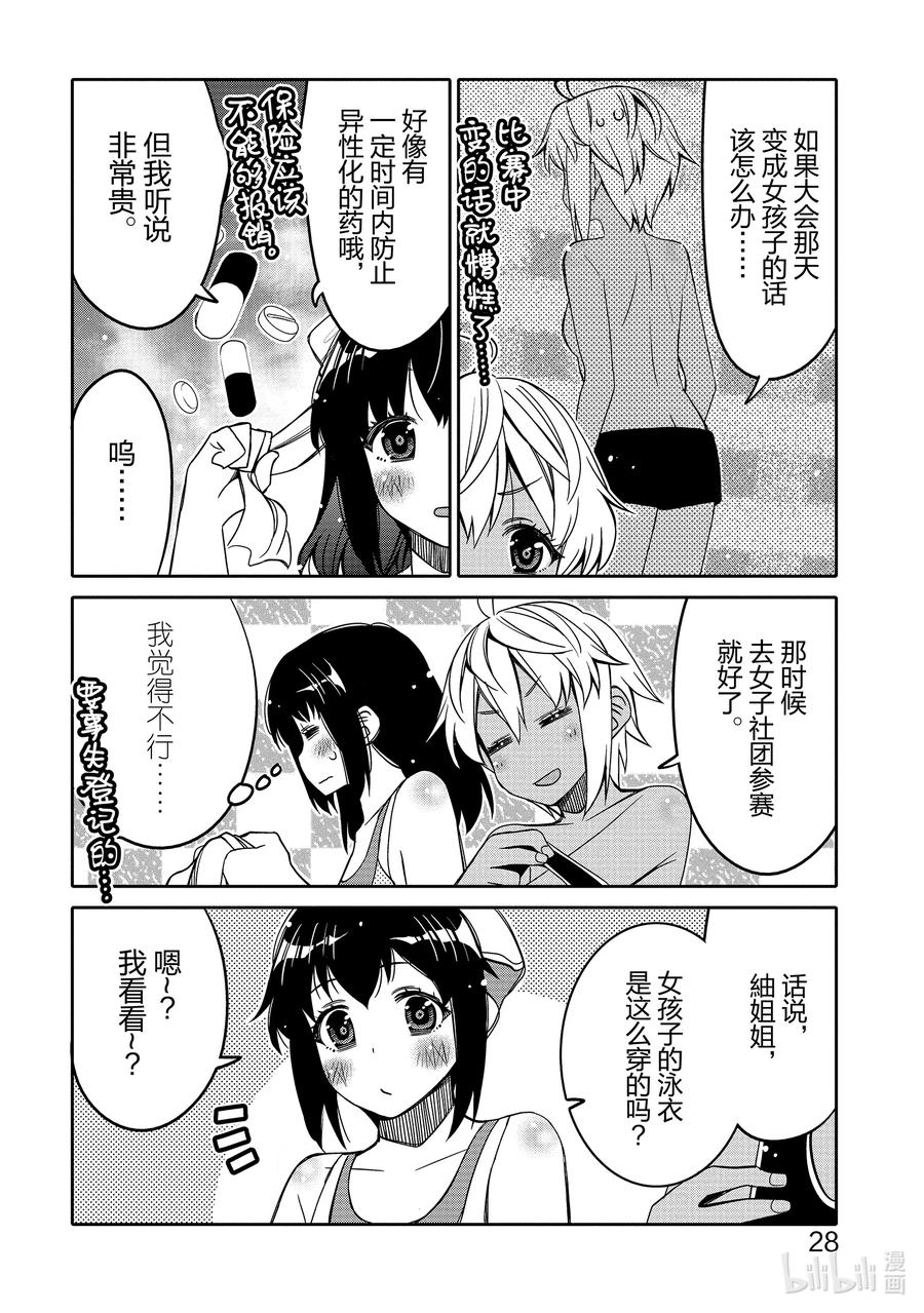 《我的朋友♂♀可爱到让人困扰！》14 某翼的游泳活动 第6页