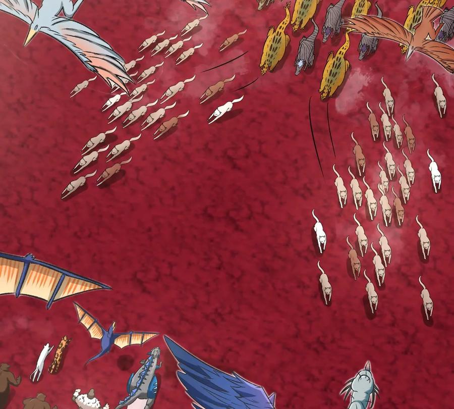 重生为怪兽什么鬼 - 第133话 极渊岛巨兽VS秘境巨兽 - 第39张图