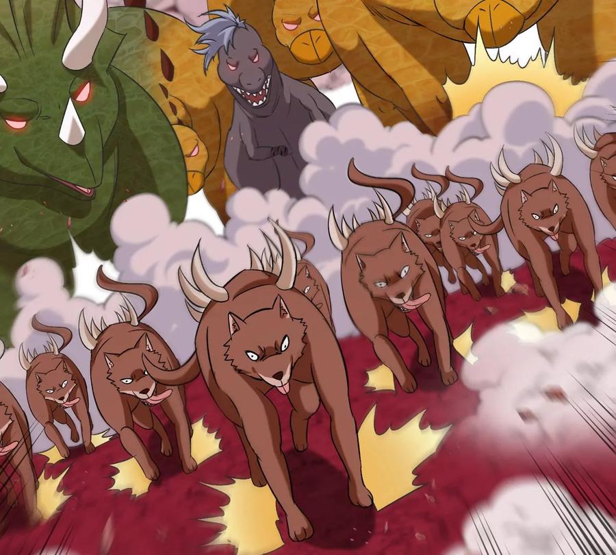 重生为怪兽什么鬼 - 第133话 极渊岛巨兽VS秘境巨兽 - 第29张图