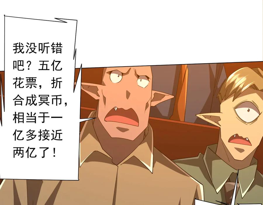 《全球惊悚：开局万亿冥币》第141话 花票争霸战开始！ 第74页