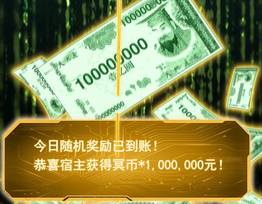 《全球惊悚：开局万亿冥币》第1话 欢迎来到惊悚游戏！ 第2页