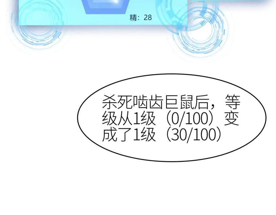 《全球杀戮：开局觉醒SSS级天赋！》第4话 击杀1级啮齿巨鼠！ 第70页
