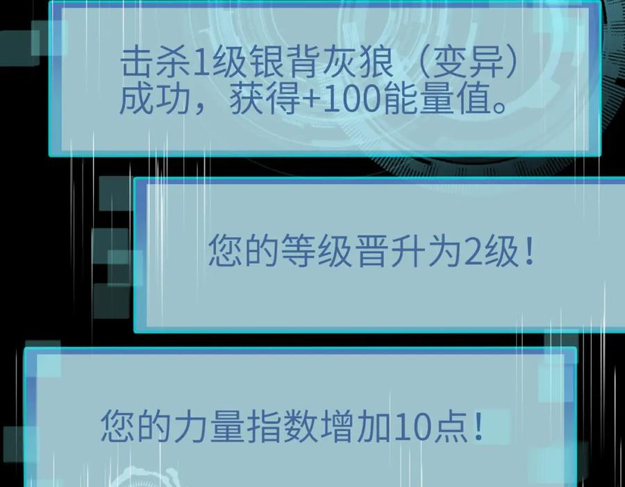 《全球杀戮：开局觉醒SSS级天赋！》第7话 与狼共舞！ 第172页