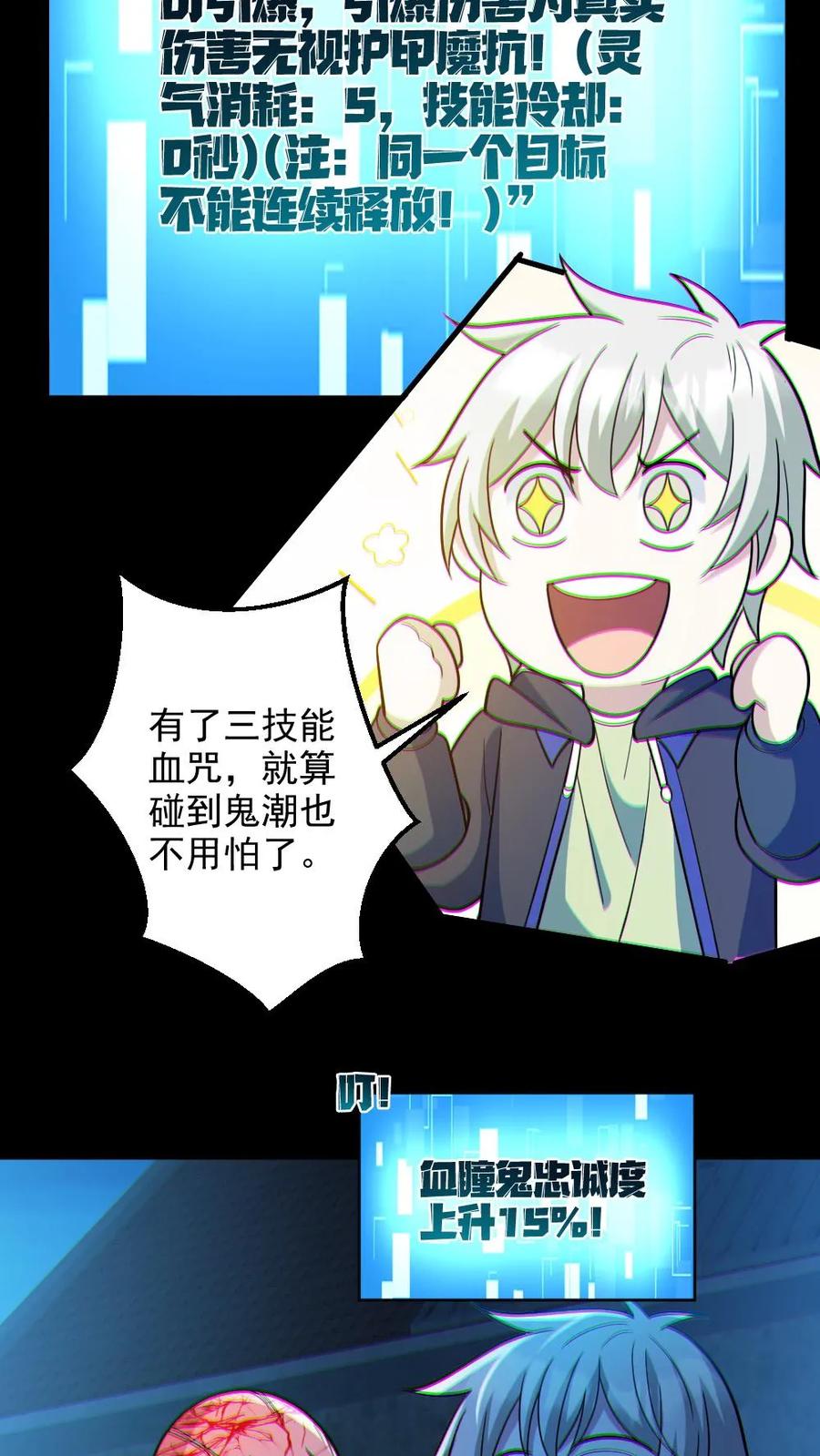 《全球御鬼：我的体内有亿只鬼》第105话 血瞳升级 第21页