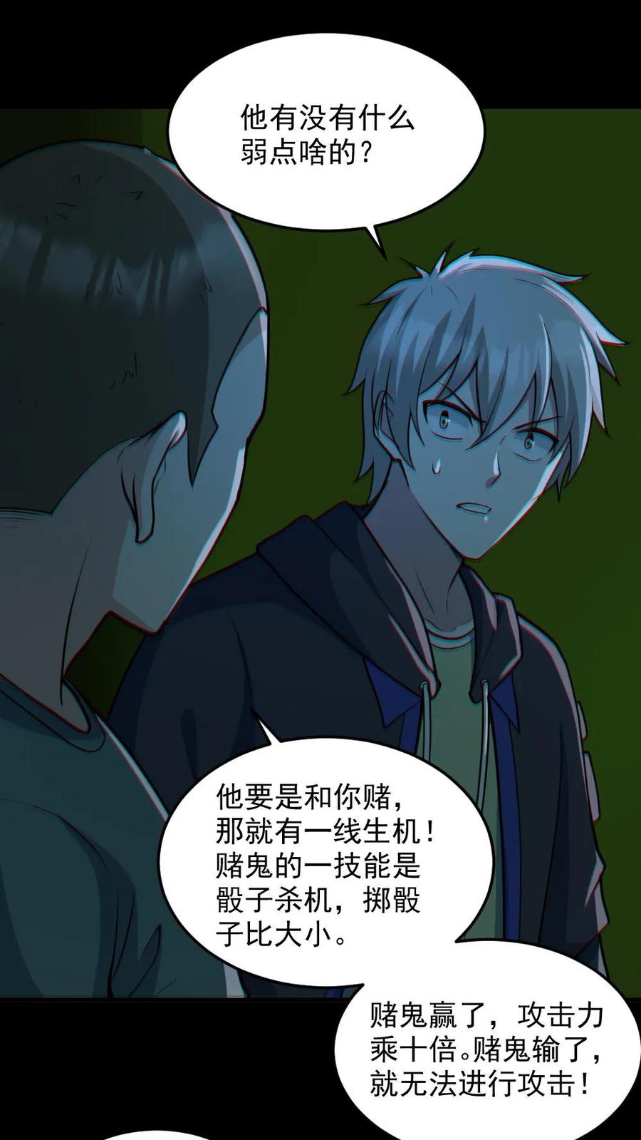 《全球御鬼：我的体内有亿只鬼》第116话 与鬼赌博 第2页
