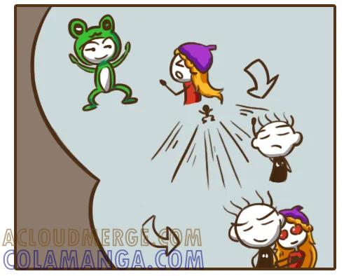 《史小坑漫画》想英雄救美？ 第3页