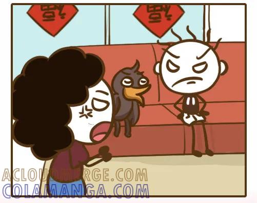 《史小坑漫画》面对老妈的怒火，没有底气怎么行！ 第7页