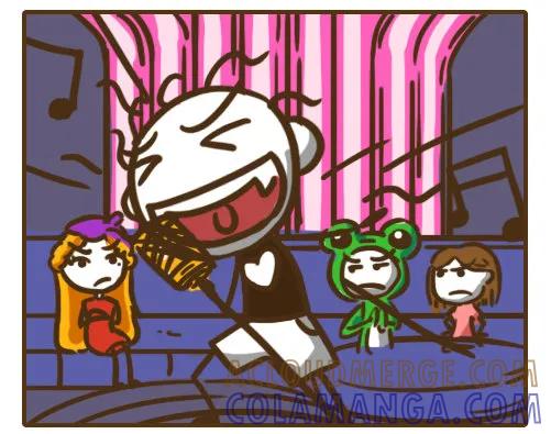 《史小坑漫画》麦霸史小坑也会大发善心？天真！ 第3页