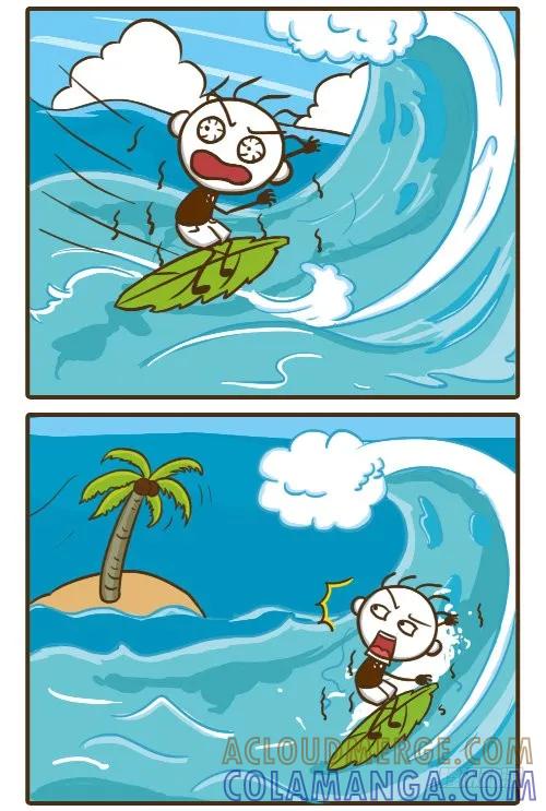 《史小坑漫画》被困荒岛10天，史小坑能不能逃脱 第3页